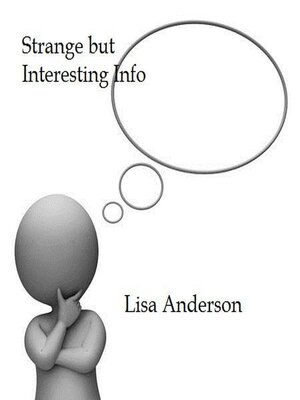cover image of Strange But Interesting Info